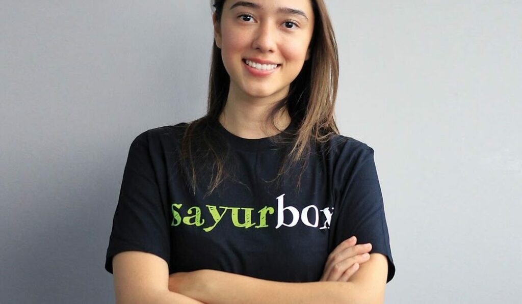 famous entrepreneur in indonesia Amanda Cole - Sayurbox