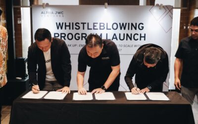 Alpha JWC Ventures Introduces SpeakUp, Southeast Asia’s First Fully Sponsored Whistleblowing Platform for Startups Speak Up Program Launch